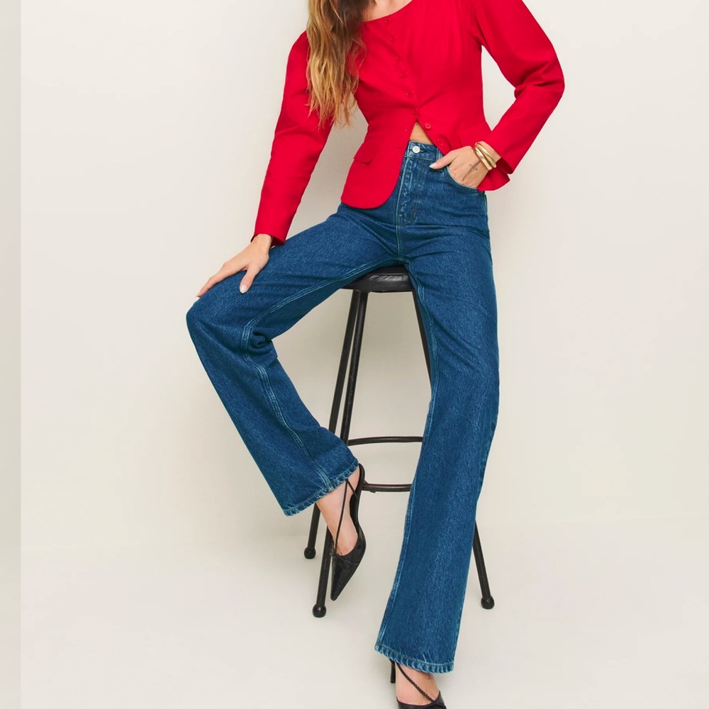 Wilder High Rise Wide Leg Jeans